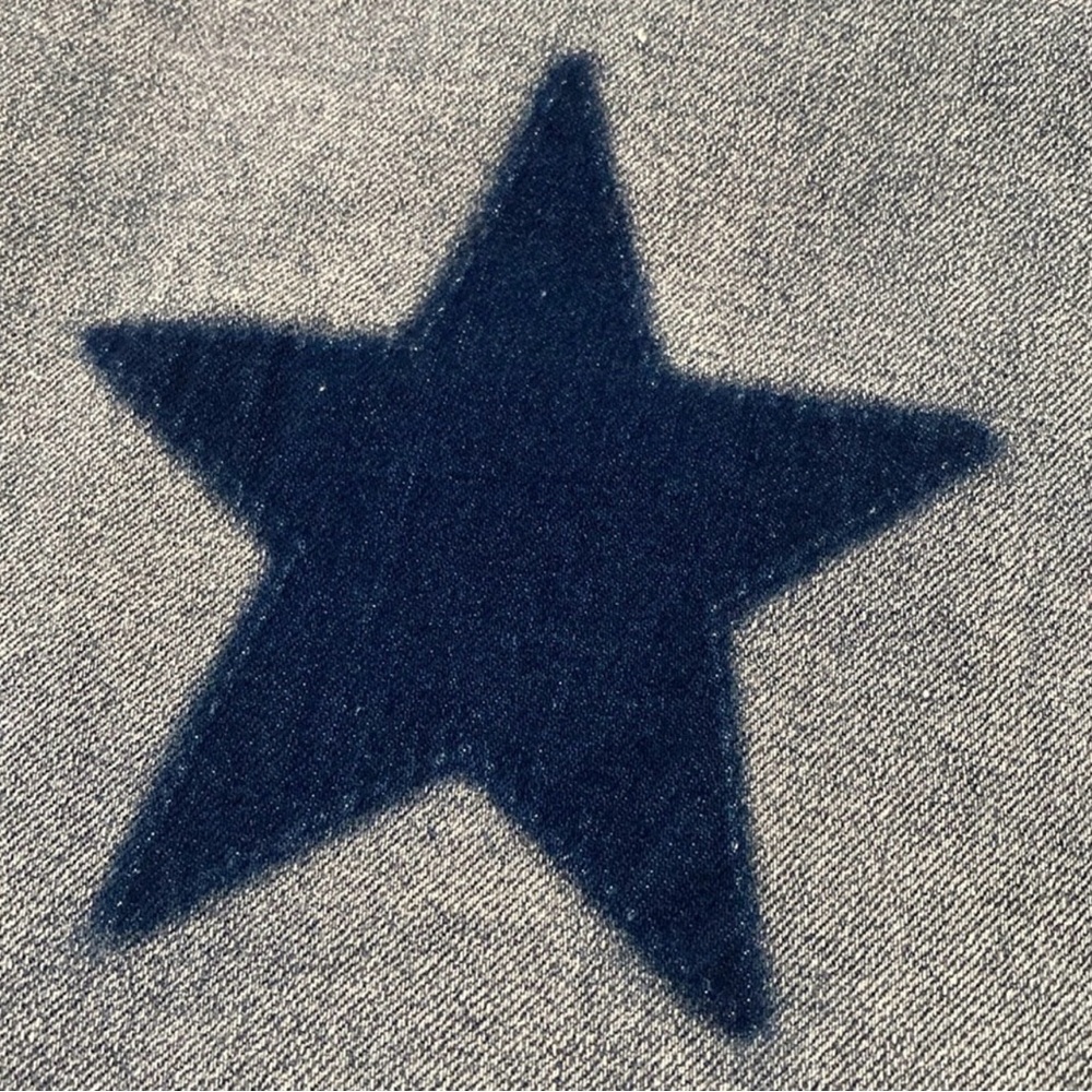 New Blue Velvet Women's Large 12/14 Ultra Flare Wide Leg Jeans Blue Star 90’s - Picture 5 of 12